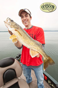 Great Walleye Fishing at Balsam Beach Resort Bemidji, MN